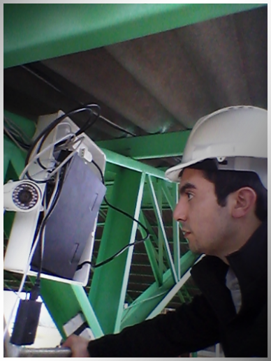 Instalación Cámaras IP ACOMA a través de Antenas WIFI y conexiones  POE